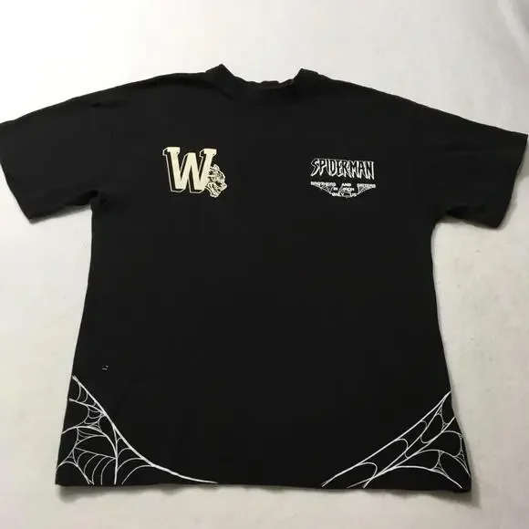 Darc Sport Wolves Spider-Man With Great Power Collection Black SMALL OVERSIZE. - Picture 7 of 9
